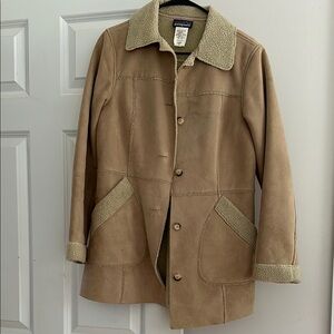Vintage Patagonia faux shade coat.